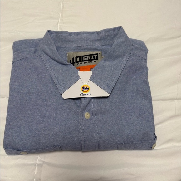 Duluth Trading Co Other - Duluth Trading Co Blue Casual Button Down Shirt